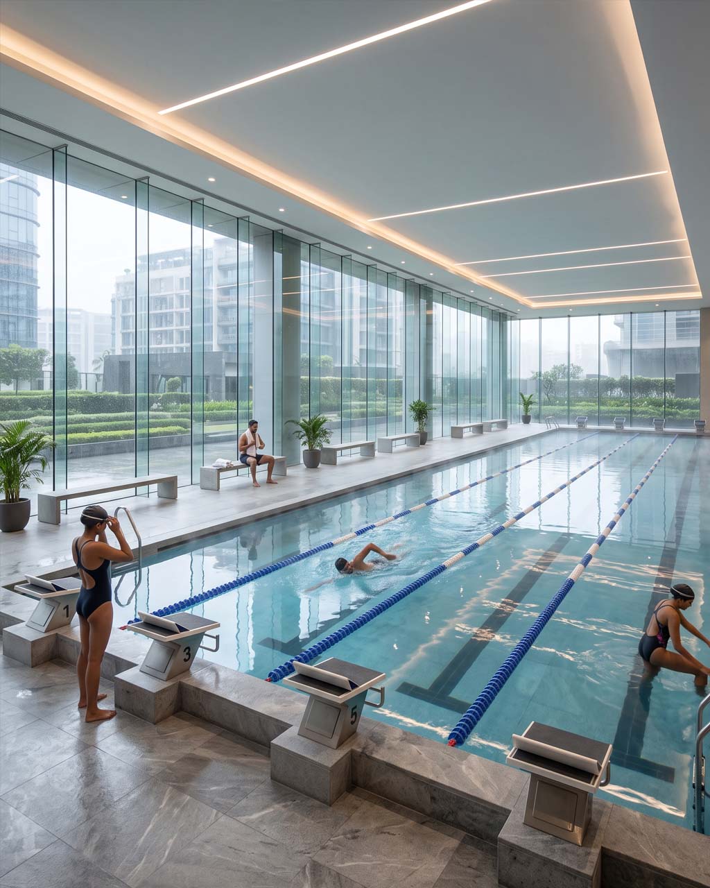 Pool at Evolve Up
